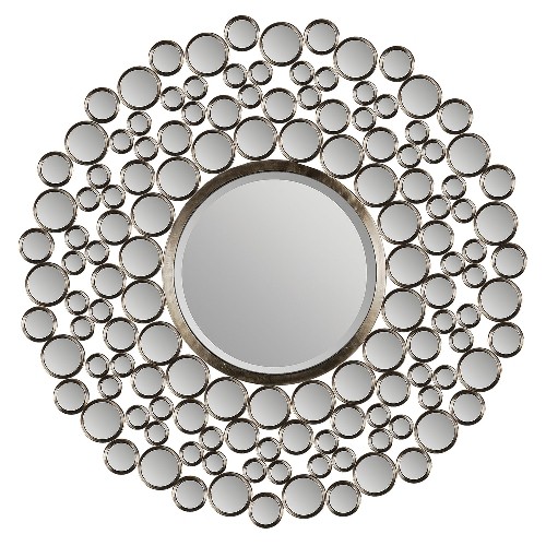 Andromeda Mirror Framed Round Large