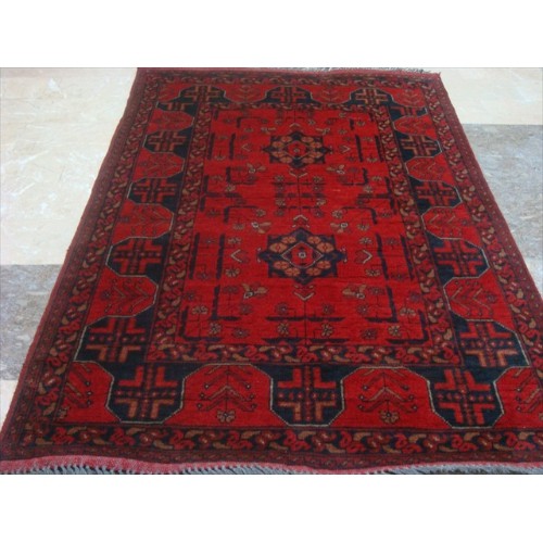Afghan Khal Muhamadi Exclusive Designed Rectangle Area Rug Hand Knotted Wool Carpet'