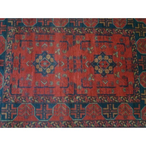 Afghan Khal Muhamadi Exclusive Designed Rectangle Area Rug Hand Knotted Wool Carpet'