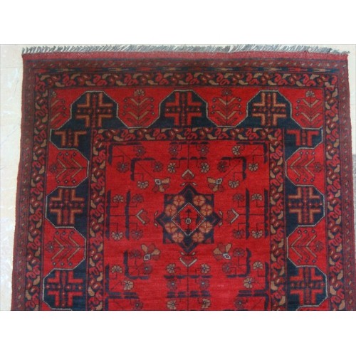 Afghan Khal Muhamadi Exclusive Designed Rectangle Area Rug Hand Knotted Wool Carpet'