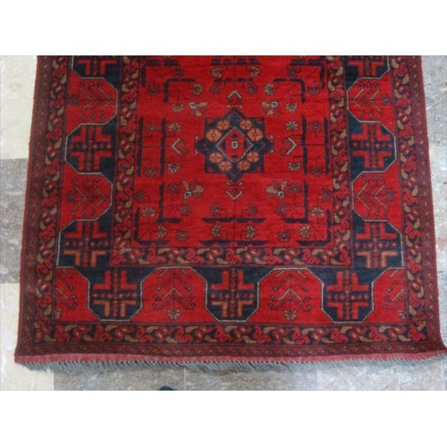 Afghan Khal Muhamadi Exclusive Designed Rectangle Area Rug Hand Knotted Wool Carpet'