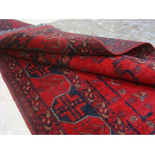 Afghan Khal Muhamadi Exclusive Designed Rectangle Area Rug Hand Knotted Wool Carpet'