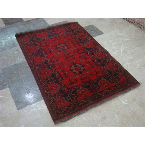 Afghan Khal Muhamadi Exclusive Designed Rectangle Area Rug Hand Knotted Wool Carpet'