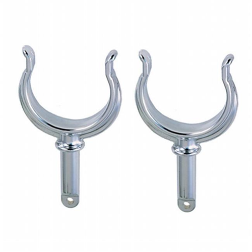 PERKO  1262Dp0Chr Ribbed Type Row Lock Horns