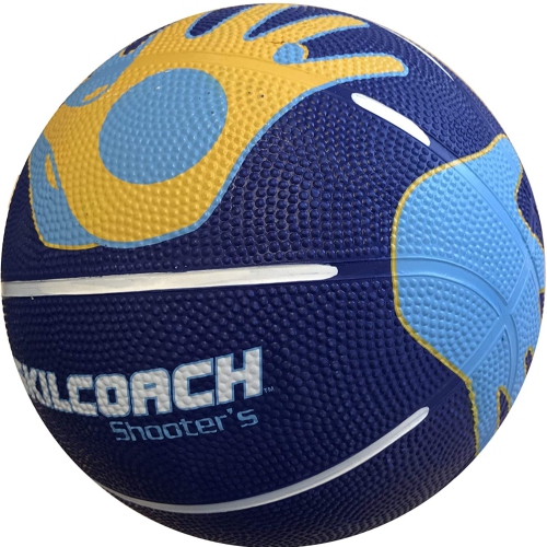 Baden Skilcoach Training Learner Basketball - Coaching Size 5 Ball, Blue