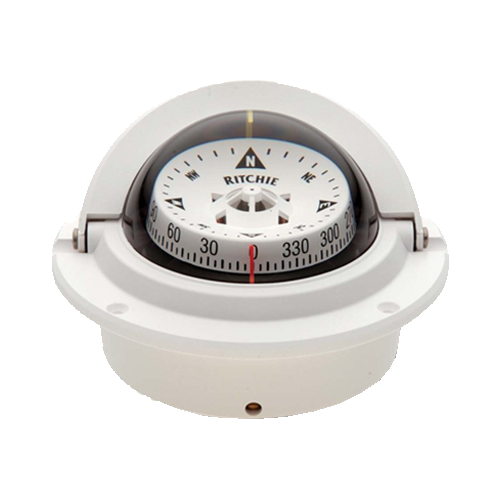 RITCHIE COMPASSES  E.s. Ritchie F-83W Ritchie F-83W Voyager - In White