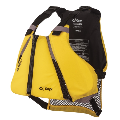 ONYX OUTDOOR  122000-300-060-14 Onyx Movevent Curve Paddle Sports Life Vest - Xl-2Xl In Multicolor