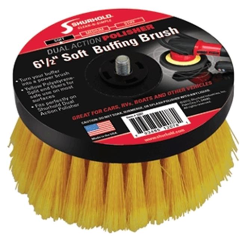 Shurhold 3207 Soft Brush for Dual Action Polisher 6.5 in.