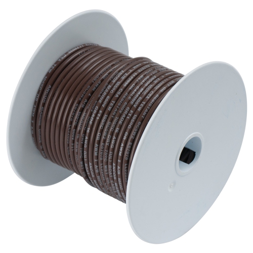 Ancor 104210 14 AWG Tinned 100 ft. Copper Wire Brown