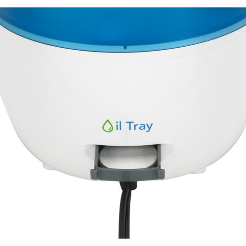 PureGuardian Cool Mist Humidifier with Aroma Tray - White/Blue