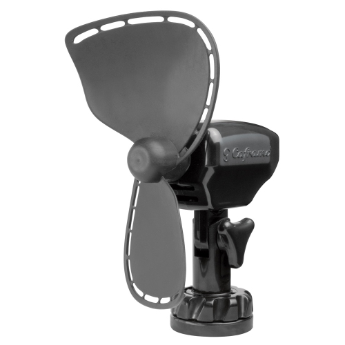 CAFRAMO  757Dcbbx 12V 2-Speed 7 In. Fan - Direct Wire - In Black