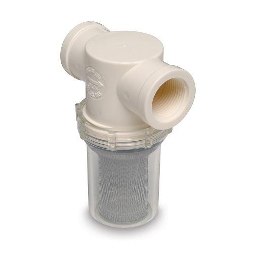 SHURFLO BY PENTAIR  Shurflo 253-321-01 1 In. Raw Water Strainer With Bracket & Fittings