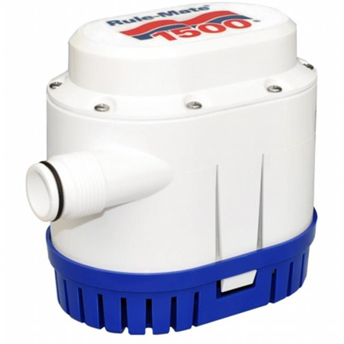 Rule RM1500A Rule-Mate 1500 Gph Fully Automated Bilge Pump - 12V