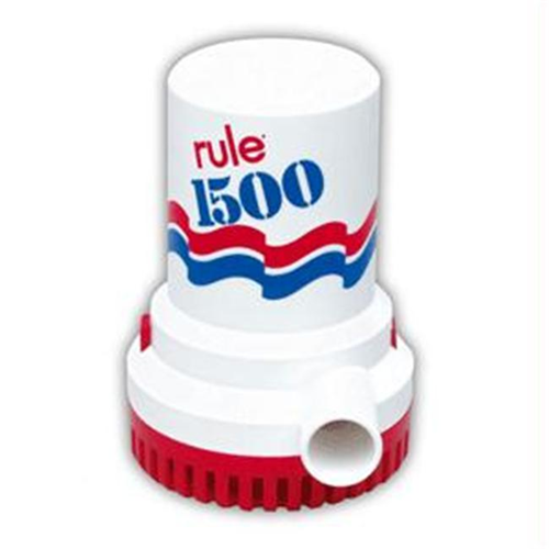 Rule 1500 GPH Non - Automatic Bilge Pump - 24v - 03