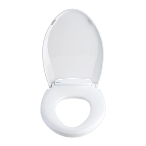 Brondell LumaWarm Heated Nightlight Toilet Seat, Round White - FREE SHIPPING