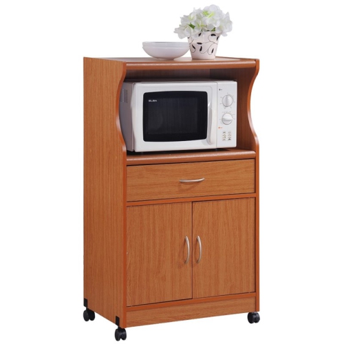 HODEDAH  Hik77 Cherry Microwave Cart