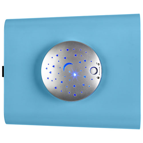 Purificateur d’air 4-en-1 GermGuardian convivial pour enfants avec filtre HEPA et projecteur - Bleu