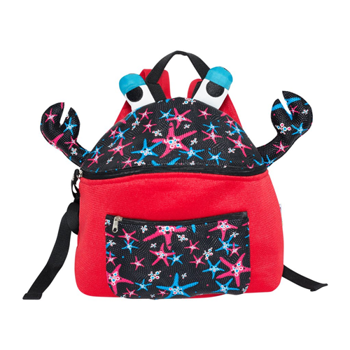 ShanShar Lightweight Red Crab Backpack/School Backpack/Kids Backpack, Toddler Backpack