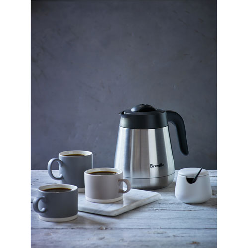 Breville Precision Thermal Coffee Maker - 12-Cup - Silver