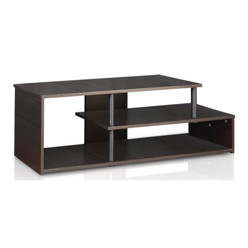FURINNO  Econ Low Rise Tv Stand Espresso - 15 X 48.7 X 14.6 In