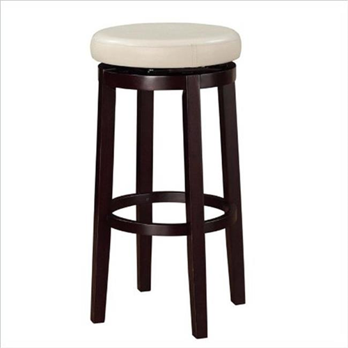 Linon Home D�cor 98353KRIC-01-KD 29 in. Maya Rice Bar Stool