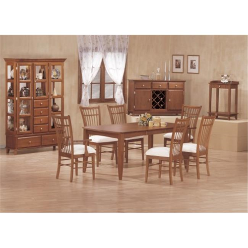 Monarch Specialties I 1414 Light Cherry Amaretto Cage Style Armchair