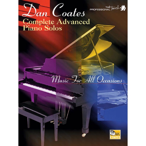 Alfred 00-AF9948 Dan Coates Complete Advanced Piano Solos - Music Book