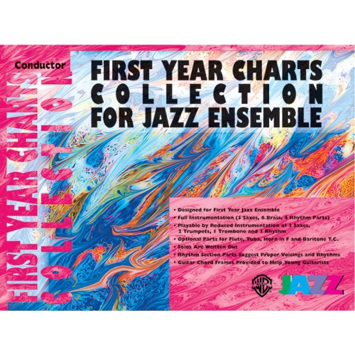 Alfred Publishing 00-SBM01011 First Year Charts Collection for Jazz Ensemble - Music Book