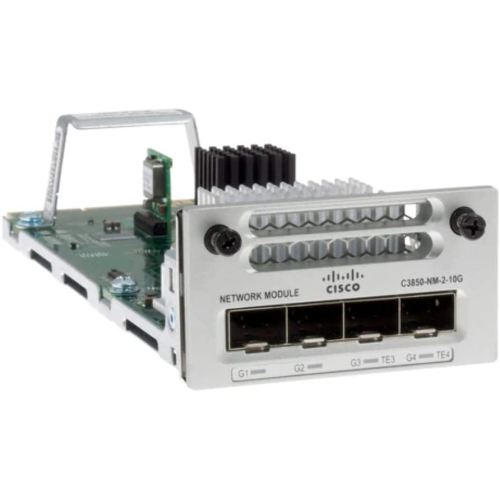 Cisco Expansion Module 10 Gigabit LAN 2 Ports for Catalyst 3850-24, 3850-48