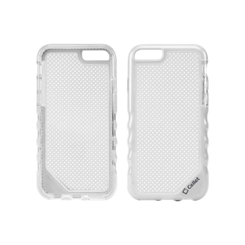Cellet Fitted Hard Shell Case for iPhone 6S White iPhone 8, 7, 6s