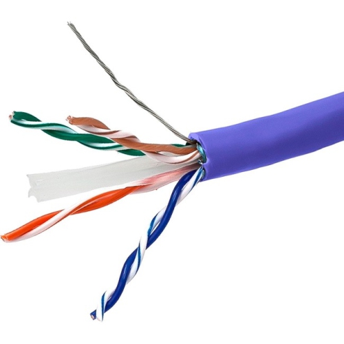 MONOPRICE INC  Monoprice 13072 1000 Ft. Cat6A 650Mhz Ftp Solid Ethernet Bare Copper Cable In Blue