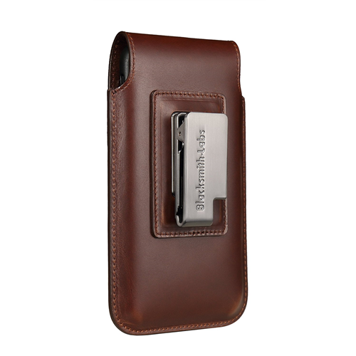 Blacksmith-Labs Holster Case for iPhone 7 Plus - Gunmetal; Brown