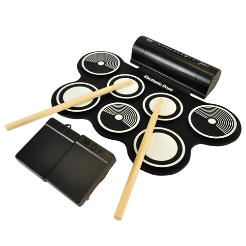 Pyle - Pro Sound PTEDRL14 Electronic Drum Kit Compact - Drumming Machine