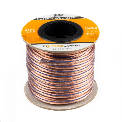 Monoprice 2748 50ft 14AWG Enhanced Loud Oxygen-Free Copper Speaker Wire Cable