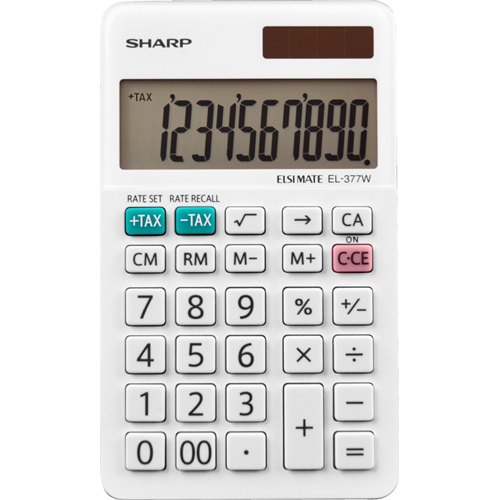 Victor Technology – Calculatrice professionnelle EL-377WB-377WB