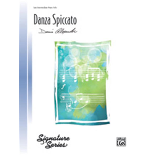 ALFRED MUSIC  Alfred 00-37599 Danza Spiccato-Pno Sol F14-16 Book