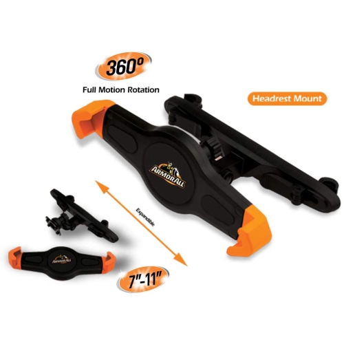 Armor All AMK3-0118-BLK Universal Tablet Mount Kit Black