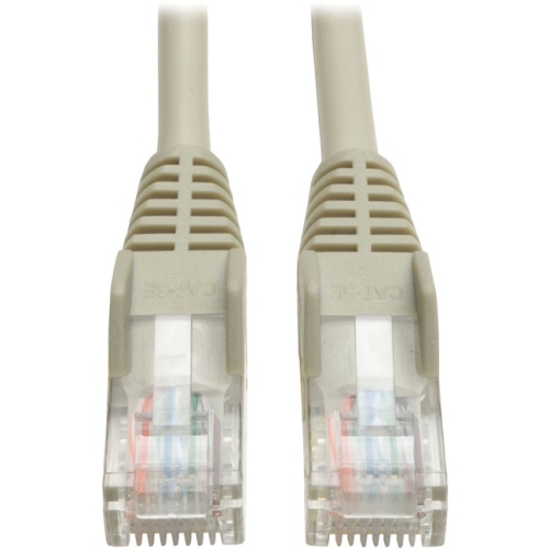 Tripp Lite 6ft Cat5e / Cat5 Snagless Molded Patch Cable RJ45 M/M Gray 6'