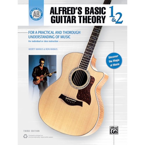 Alfred 00-28387 Basic Guitar Theory - Books 1 2 - Music Book