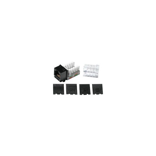 C2G Cat6 RJ45 UTP Keystone Jack - Black