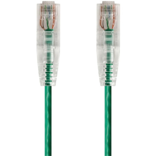 MONOPRICE INC  Monoprice Slimrun Cat6 28Awg Utp Ethernet Network Cable, 3Ft In Green