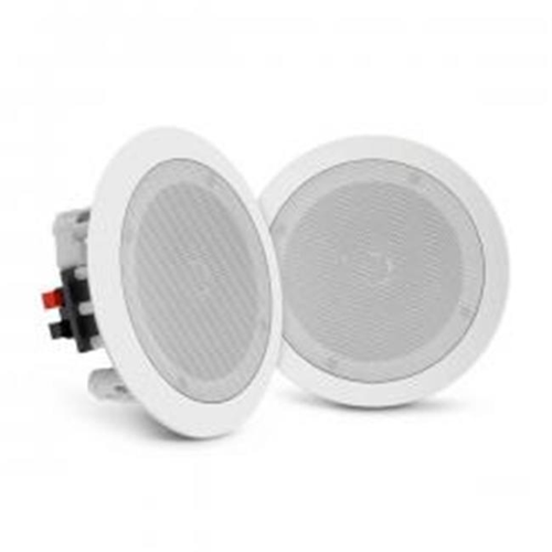 PYLE  Pdic1651Rd Dual 5.25 In. In-Wall & In-Ceiling Speakers 2-Way Flush Mount Home Speakers - 150 Watt In Red Best product out there for new Construction, remodeling or adding to your home after the fact