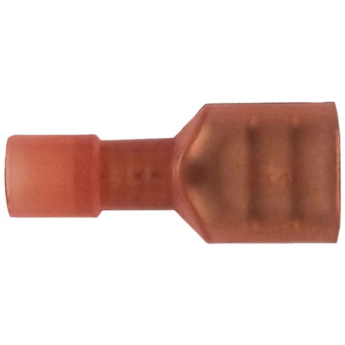American Terminal 80248 Nylon 0.25 in. Fully Insulated Quick-Disconnect Terminals - 22-18 Gauge Female