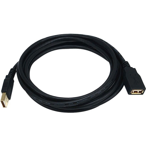 MONOPRICE INC  Monoprice 5434 USB 2.0 A Male to A Female Extension 28-24Awg Cable - Plated 10 Ft. In Gold Best place for your cable needs, and this one worked like a charm