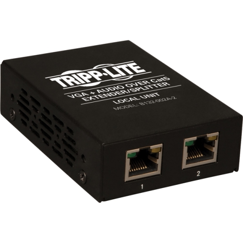 TRIPP LITE  B132-002A-2 VGA Aud Cat5 Extend 2 Port