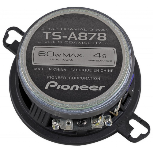 Pioneer Car TS-A878 60 Watt 3.5 inch Dash Mount 2-Way Car Speaker