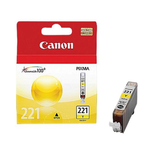 Non-OEM New Yellow Ink Cartridge for Canon CLI-221