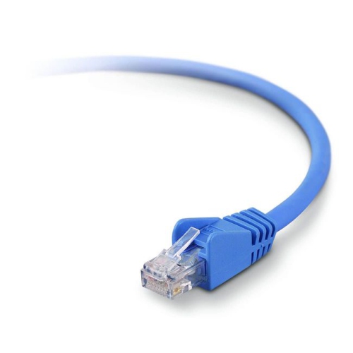 Belkin A3L980-16-BLU-S 16 ft. Cat6 Blue Utp Snagless RJ45 Male-Male Patch Cable
