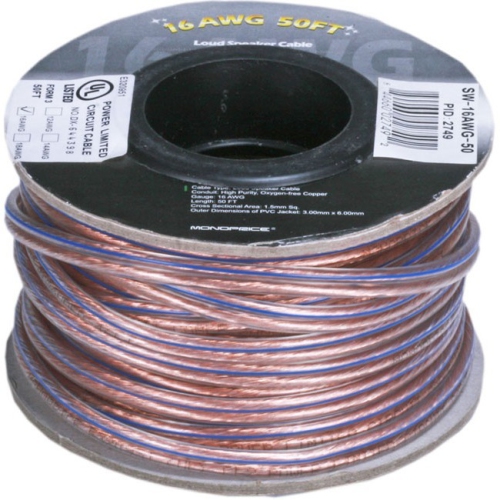 thumbnail image 2 of Nilight 100FT 18AWG Copper Clad Aluminum Wire 18/2 Gauge Red Black CCA Electrical Cable 2 Conductor Parallel 12V/24V DC Flexible Extension Cords For Car Audio Radio Speaker 2 of 11