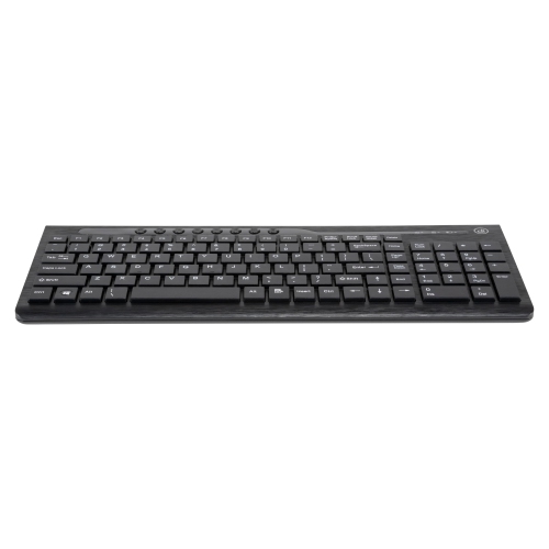 Digital Innovations Wireless Keyboard + EasyGlide Mouse - Black